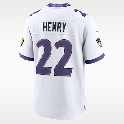 Derrick Henry Baltimore Ravens Men's Nike NFL Game Jersey. Nike.com